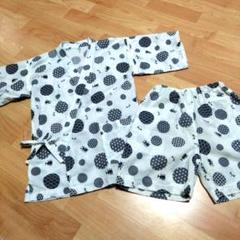 甚平☆120 上下セット