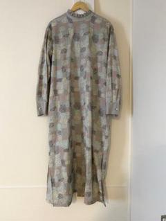 kijinokanosei ワンピース 羊雲 キジノカノウセイ kijinokanosei（キジノカノウセイ）Vneck dress -hemp hira