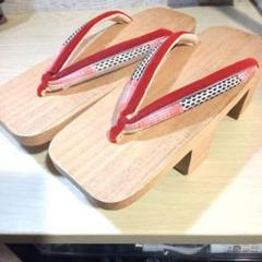 下駄　女性　昭和　レトロ　23cm　浴衣　着物 夏祭り