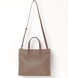 【美品】MARGARET HOWELL idea デール　トートバッグ　2way