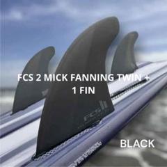 FCS 2 MICK FANNING TWIN + 1 FIN SET
