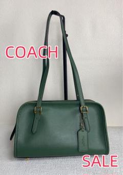 COACH グリーン ボストンバッグ CM565 COACH グリーン ボストンバッグ CM565 - メルカリ
