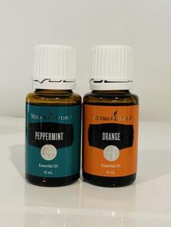 ヤングリヴィング レモン•オレンジ15ml ペパーミント15ml2本RC5ml ヤングリヴィング レモン•オレンジ15ml ペパーミント15ml2本