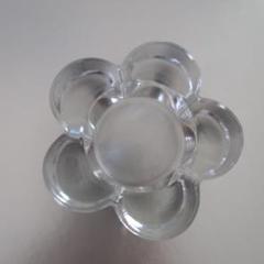 北欧ヴィンテージ　花形 キャンドルホルダー