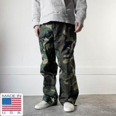 美品 米軍 PX品 ECWCS 迷彩 ゴアテックス パンツ ウッドランド