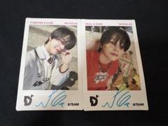 &TEAM ニコラス チェキ サインフォト 2種セット DICON グッズ