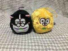 新品　タグ付き　おそ松さん　松犬ぬいぐるみマスコット　一松　十四松