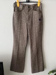 Needles トラックパンツ　レオパード　ホワイト　豹柄　ストレート Needles ニードルズ 22SS FREAKS STORE 別注 レオパード柄