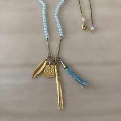 CHAN LUU チャンルー　天然石ロングネックレス 楽天市場】CHAN LUU チャンルー Black Fossil Necklace