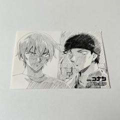 名探偵コナン　複製原画　青山先生イラスト額入りアート　安室透　赤井秀一　コナン Amazon.co.jp: コナン コナン純黒の悪夢 青山剛昌 赤井秀一 安室