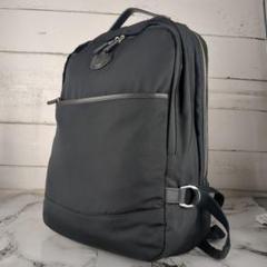 希少】ダンヒル ナイロン レザー 2室 PC 収納 リュック バック