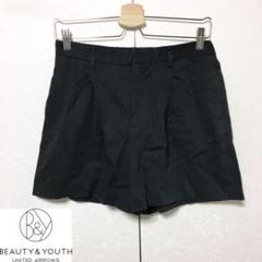 【BEAUTY & YOUTH】タックフレアショーツ