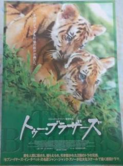 トゥー・ブラザーズ 映画フライヤー ジャン=ジャック・アノー ガイ・ピアース トゥー・ブラザーズ 映画フライヤー ジャン=ジャック・アノー