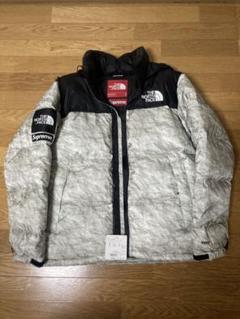 Supreme x TNF Paper Print Nuptse Jacket