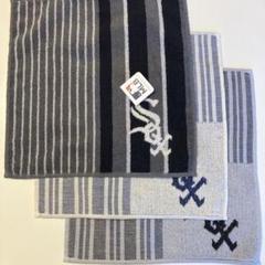 新品　3枚　MLB タオルハンカチ　ハンドタオル　SOX レッドソックス　野球