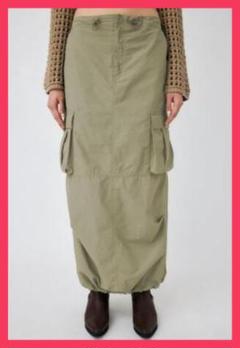 新品タグ付き★匿名発送★MOUSSY ミリタリー カーゴ スカート