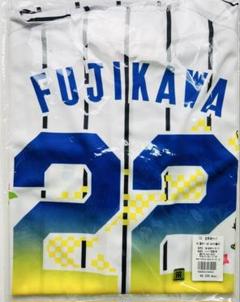阪神タイガース 藤川球児新監督♯22 キャンプロゴベースボールシャツ 阪神タイガース 藤川球児新監督♯22 キャンプロゴベースボール
