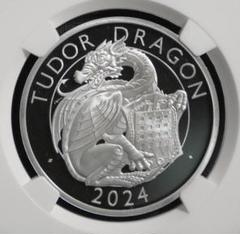 2024 チューダービースト ドラゴン NGC PF70UC 銀貨 2ポンド 2024年 チューダービースト ドラゴン NGC PF70UC 銀貨 2ポンド