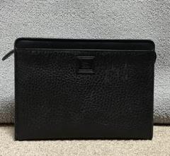 Burberrys バーバリー クラッチバッグ　セカンドバッグ 黒 レザー
