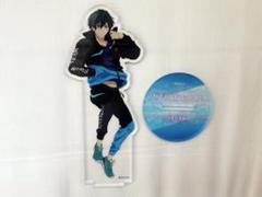 Free! 桐嶋郁弥 ラメキーホルダー&京アニアクリルチャーム セット 駿河屋 -<中古>全6種セット ラメ入りアクリルチャーム 「映画