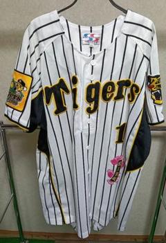 【激レア・シャープ産業製】阪神 鳥谷敬 ユニフォーム LL|獣王無敵ワッペン付