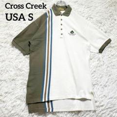 90's USA古着 メンズ ポロシャツ 綿100% USA Sサイズ