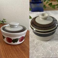 アラビア カレリア & ロールストランド ビルギッタ 蓋付きシュガー 