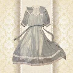 希少　GUNNE SAX フラワープリント　レースドレス　サイズ7 Q172 希少 GUNNE SAX フラワープリント レースドレス サイズ7 Q172
