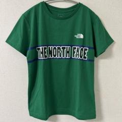 ノースフェイス　半袖Tシャツ　グリーン