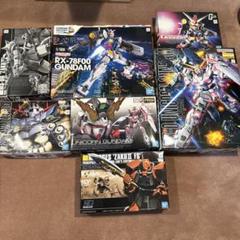 ガンプラセット7点　未組み立て品　ユニコーンガンダム　横浜ガンダム他 ガンプラセット7点 未組み立て品 ユニコーンガンダム 横浜ガンダム他