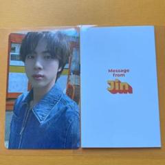 BTS Butter weverse 特典 JIN ジン　トレカ　メッセージ BTS weverse 特典 トレカ ジン メッセージカード butter - メルカリ