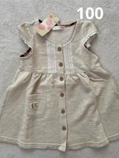 【新品】OLIVE des OLIVE DOLL ノースリーブワンピース 100