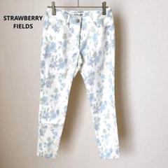 ストロベリーフィールズ　パンツ　花柄　新品タグあり 2025年最新】STRAWBERRY-FIELDS 柄・デザイン：花柄 カジュアル