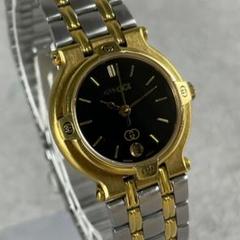 稼働/極美品】GUCCI グッチ クォーツ 腕時計 ゴールド 9200L