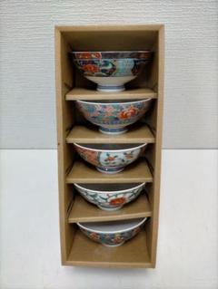有田焼　喜峰窯　絵変わり　小鉢揃え　中鉢　赤絵　染付　深皿　茶碗　10個セット Amazon.co.jp: 有田焼 喜峰窯 蓋付茶碗＆漆器半月皿＆スプーン