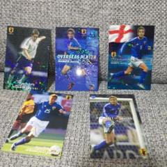 稲本潤一　日本代表カード　Ｊリーグチップス　サッカーカード　カルビーチップスのサムネイル