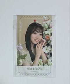 乃木坂46 一ノ瀬美空 直筆 ステッカー 一ノ瀬美空 ステッカー 10th year birthday live 会場特典