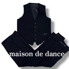 美品　メイソンダンス社交　ダンス　ベスト　スラックス　黒　希少 美品 メイソンダンス社交 ダンス ベスト スラックス 黒 希少