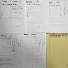 鉄緑会　東大理系現代文テストゼミ （解説&補助プリント付き）
