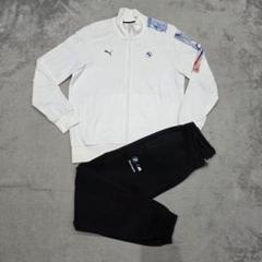 PUMA プーマ × BMW トラックジャケット M ホワイト エンブレム