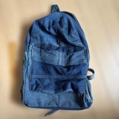 極美品✨DIESEL デニム リュック パッチワーク ベルトデザイン 極美品✨DIESEL デニム リュック パッチワーク ベルトデザイン