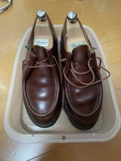 大勧め パラブーツ ミカエル 41 シボレザー - モカシン