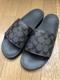 ★新品★COACH(コーチ)★メンズスライドサンダルブラック黒ロゴ大人気♪♪ スライド （サンダル）｜COACH / コーチ ファッション通販