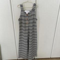 ZARA ストライプオーバーオール 110サイズ
