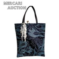 【KAREN様】ミナペルホネン/carnivalカーニバルネイビー/A４トートリ ②ミナペルホネン/carnival カーニバルダーク ネイビー/手提げ