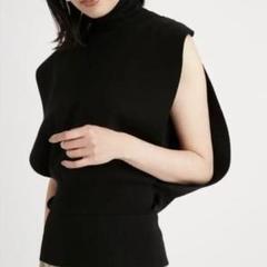 SNIDEL ニットベストレイヤードプルオーバー - メルカリ