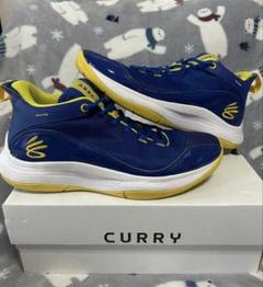 Curry 8 バスケットボールシューズ ネイビー/イエロー Curry 8 バスケットボールシューズ ネイビー/イエロー - メルカリ