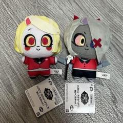 ハズビン・ホテル　チャーリー×ヴァギー　バックパック&猫のキーキーのぬいぐるみ ハズビン・ホテル チャーリー×ヴァギー バックパック&猫の