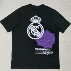 Y-3　REAL MADRID　Tシャツ　ブラック　Ｌ