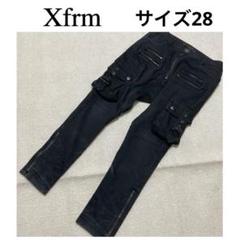 【専用】Xfrmボンテージパンツサイズ28V系　Y2Kカーゴパンツ黒※状態確認 専用】Xfrmボンテージパンツサイズ28V系 Y2Kカーゴパンツ黒※状態
